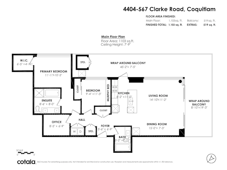 4404-567 Clarke Road, Coquitlam, BC, V3J 0K7 - 40