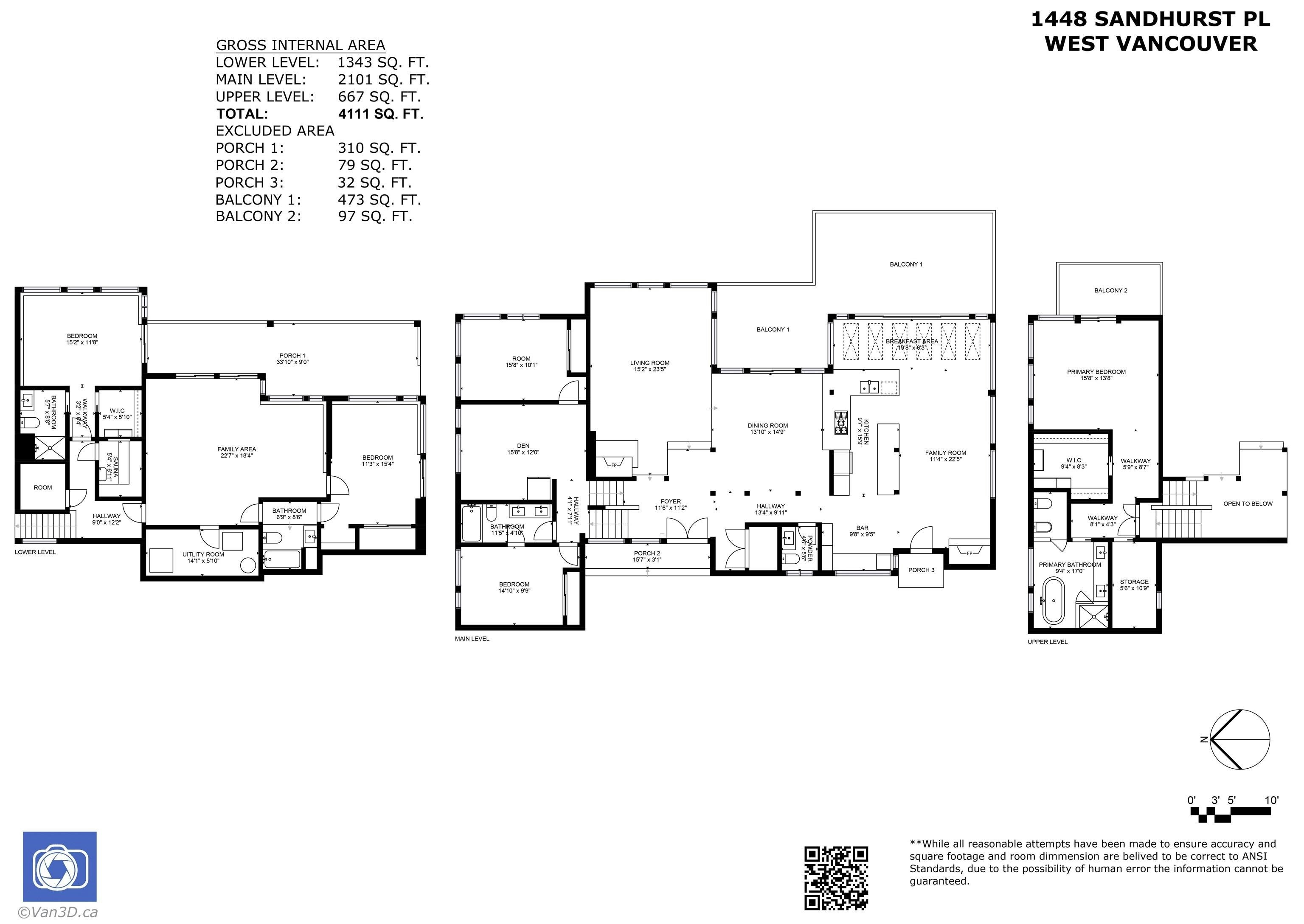 1448 Sandhurst Place, West Vancouver, BC, V7S 2P3 - 19