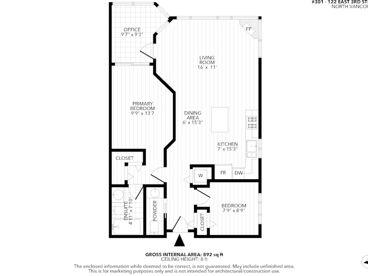 301-122 E 3rd Street, North Vancouver, BC, V7L 1E6 - 32