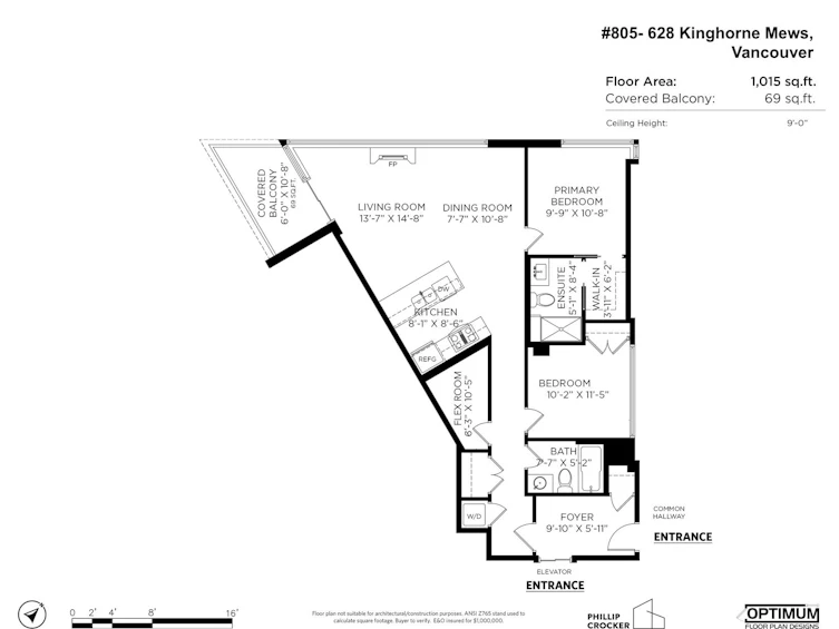 805-628 Kinghorne Mews, Vancouver, BC, V6Z 3H6 - 40