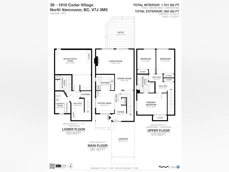 39-1910 Cedar Village Crescent, North Vancouver, BC, V7J 3M5 - 34