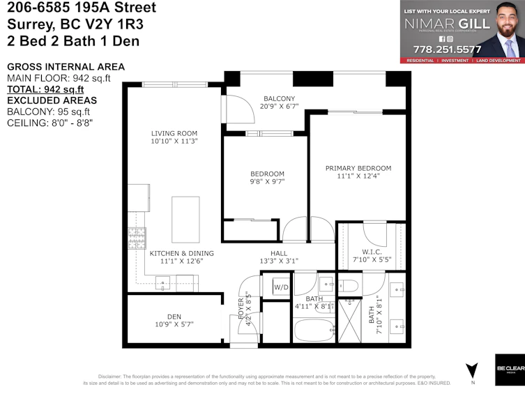 206-6585 195a Street, Surrey, BC, V4N 6Y9 - 31