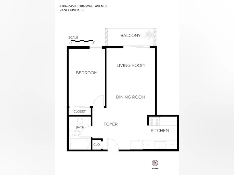 306-2450 Cornwall Avenue, Vancouver, BC, V6K 1B8 - 24