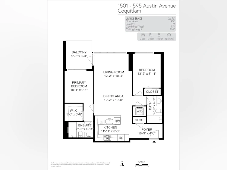 1501-595 Austin Avenue, Coquitlam, BC, V3K 0G7 - 40