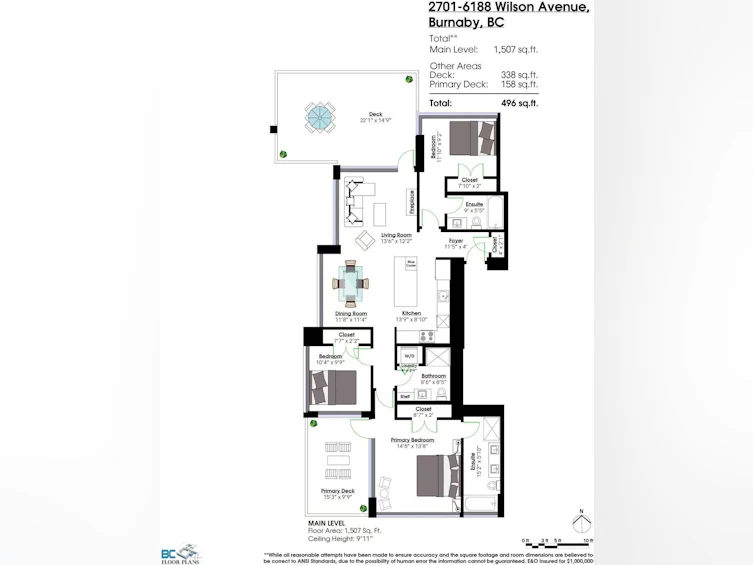 2701-6188 Wilson Avenue, Burnaby, BC, V5H 0A5 - 7