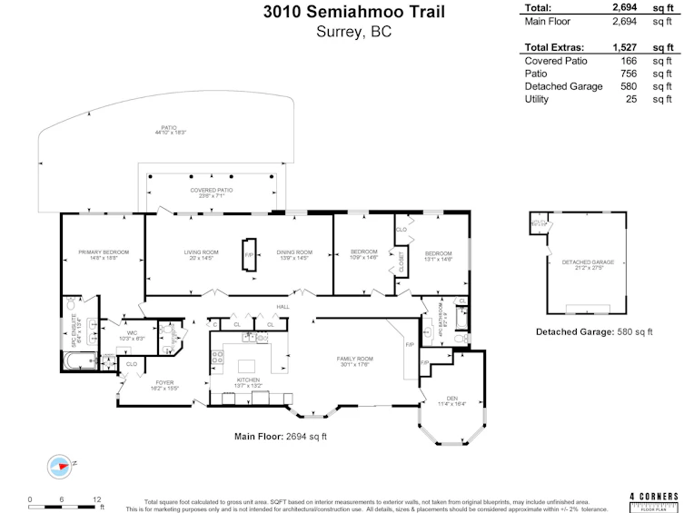 3010 Semiahmoo Trail, Surrey, BC, V4P 1H3 - 30