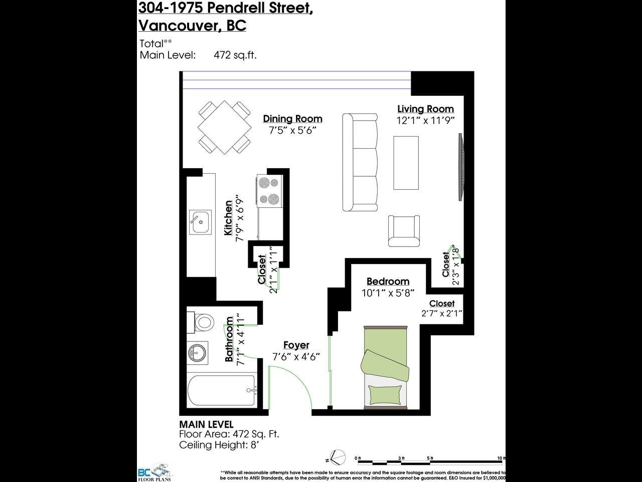 304-1975 Pendrell Street, Vancouver, BC, V6G 1T6 - 21