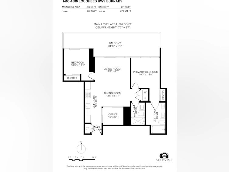 1403-4880 Lougheed Highway, Burnaby, BC, V5C 0N1 - 22