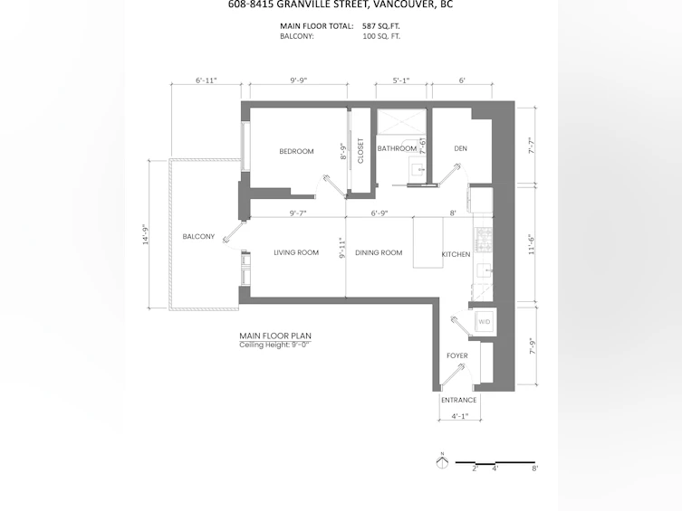 608-8415 Granville Street, Vancouver, BC, V6P 0M2 - 34
