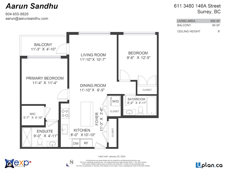 611-3480 146a Street, Surrey, BC, V4P 0H6 - 27