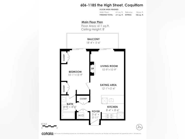 606-1185 The High Street, Coquitlam, BC, V3B 0A9 - 33