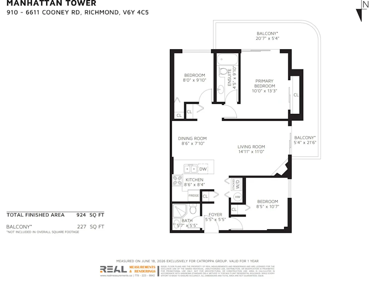 910-6611 Cooney Road, Richmond, BC, V6Y 4C5 - 16