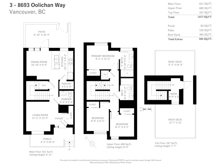 3-8693 Oolichan Way, Vancouver, BC, V5S 0G7 - 40