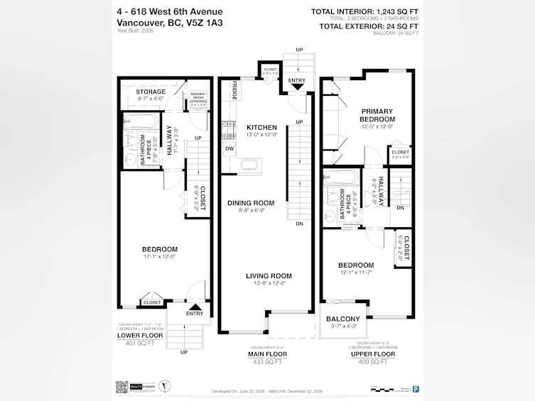 4-618 W 6th Avenue, Vancouver, BC, V5Z 1A3 - 32