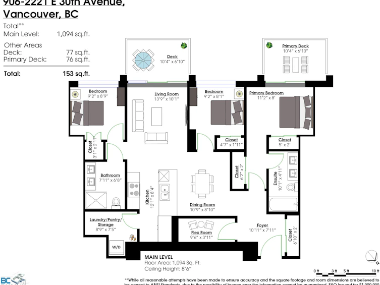 906-2221 E 30th Avenue, Vancouver, BC, V5N 0G6 - 2