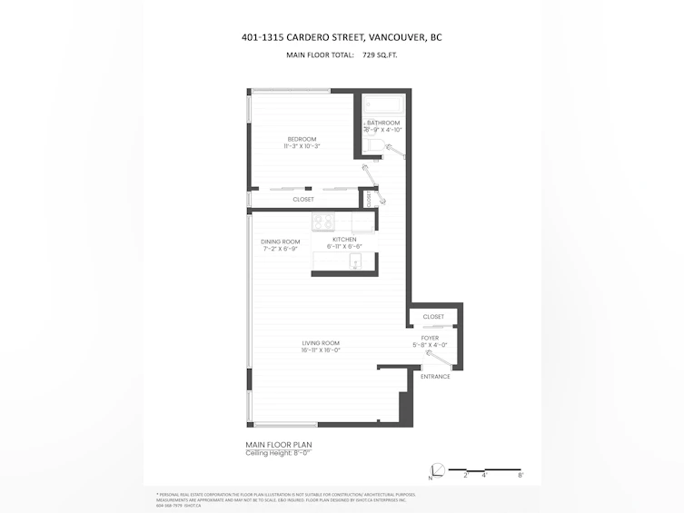 401-1315 Cardero Street, Vancouver, BC, V6G 2J2 - 35
