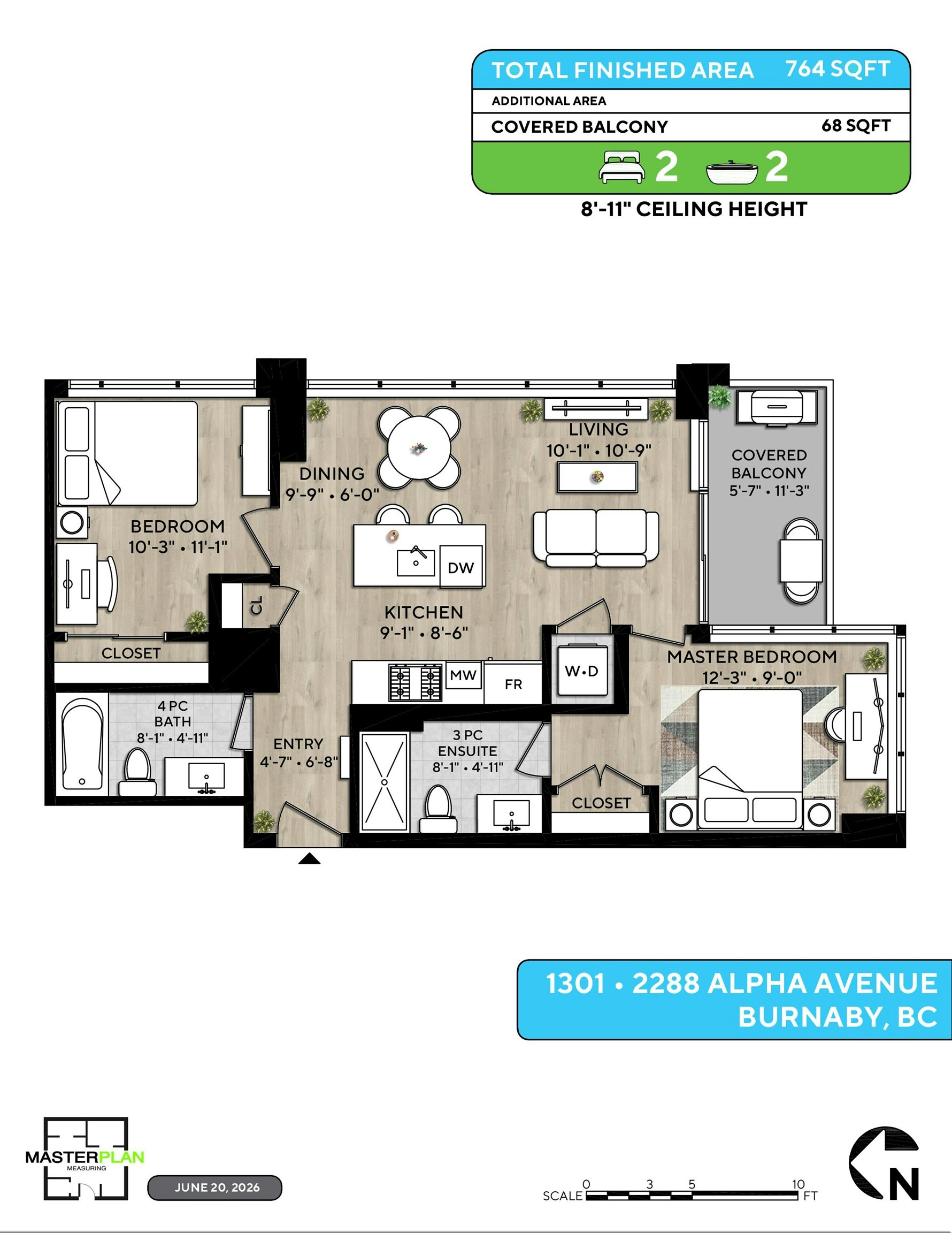 1301-2288 Alpha Avenue, Burnaby, BC, V5C 0L9 - 33