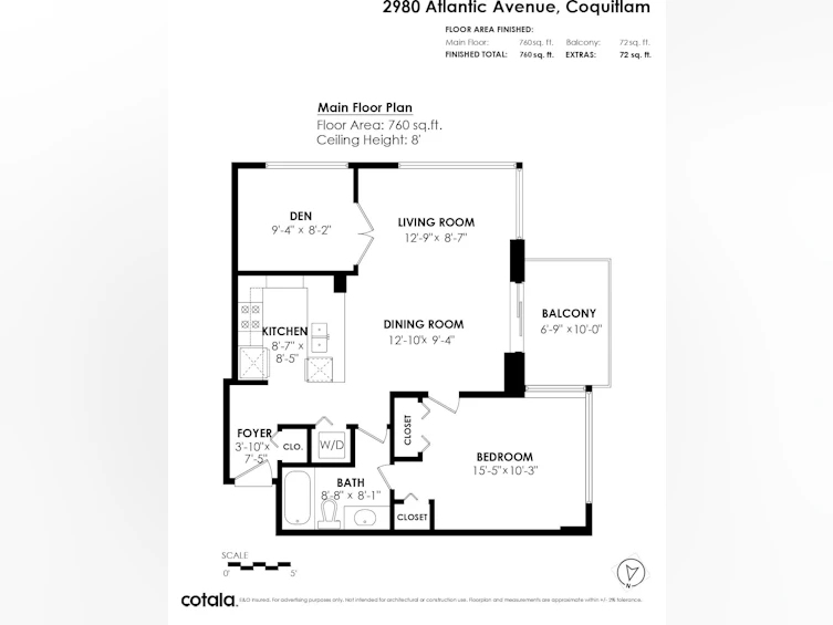 2307-2980 Atlantic Avenue, Coquitlam, BC, V3B 0G2 - 3