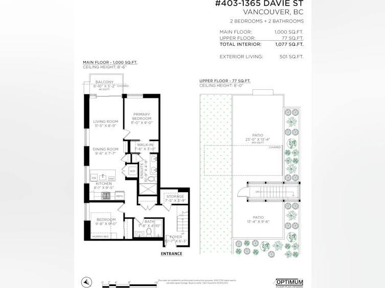 403-1365 Davie Street, Vancouver, BC, V6E 1N5 - 26