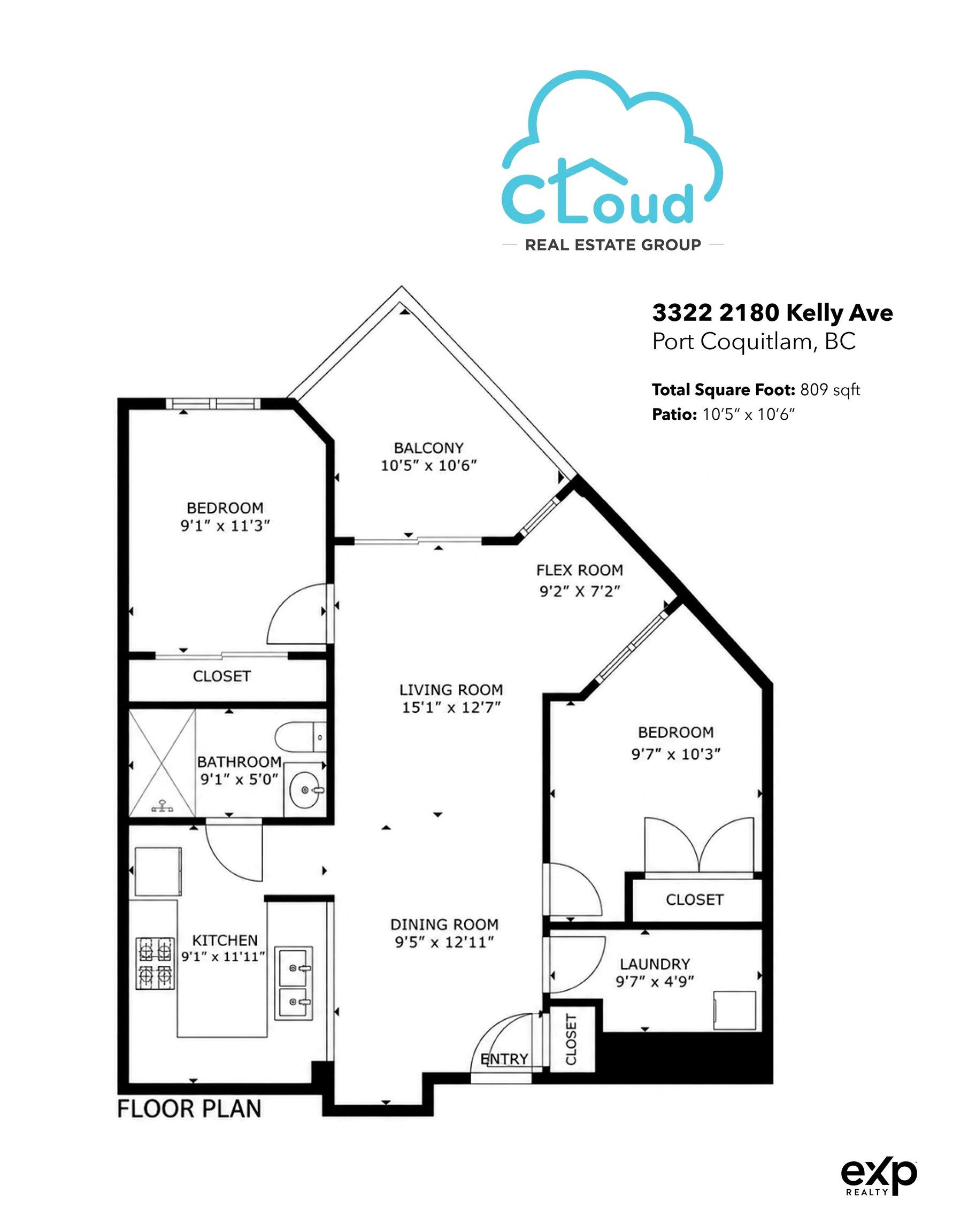 3322-2180 Kelly Avenue, Port Coquitlam, BC, V3C 0S4 - 33