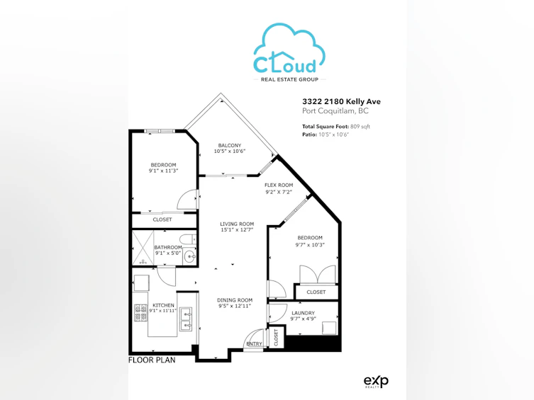 3322-2180 Kelly Avenue, Port Coquitlam, BC, V3C 0S4 - 33
