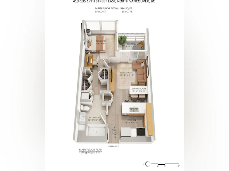 413-135 E 17 Street, North Vancouver, BC, V7L 0C4 - 25