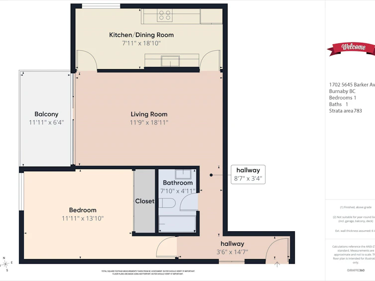 1702-5645 Barker Avenue, Burnaby, BC, V5H 3Z5 - 3