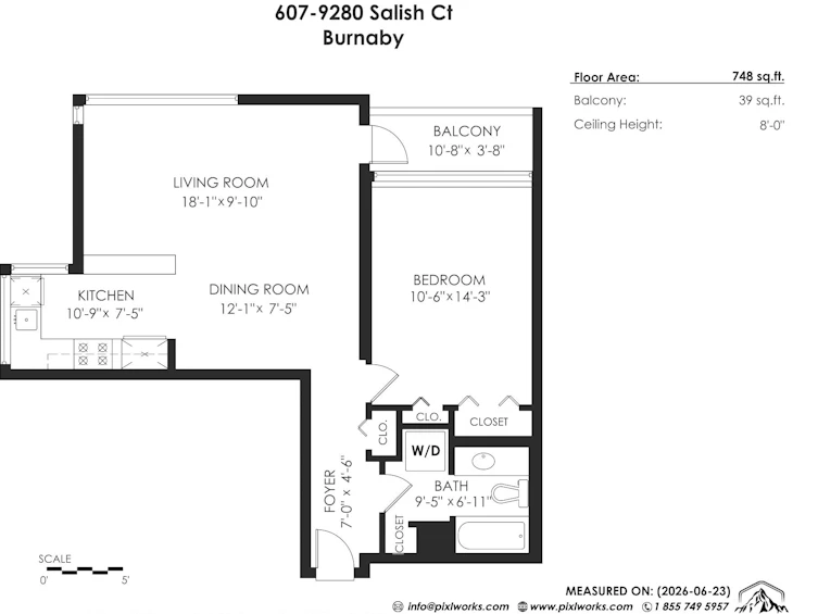607-9280 Salish Court, Burnaby, BC, V3J 7J8 - 20