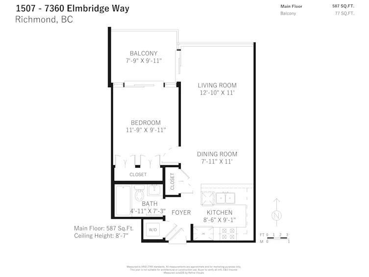 1507-7360 Elmbridge Way, Richmond, BC, V6X 0A5 - 11