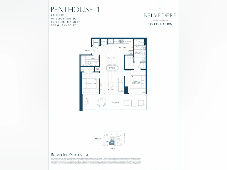 2801-9675 King George Boulevard, Surrey, BC, V3T 2V3 - 38