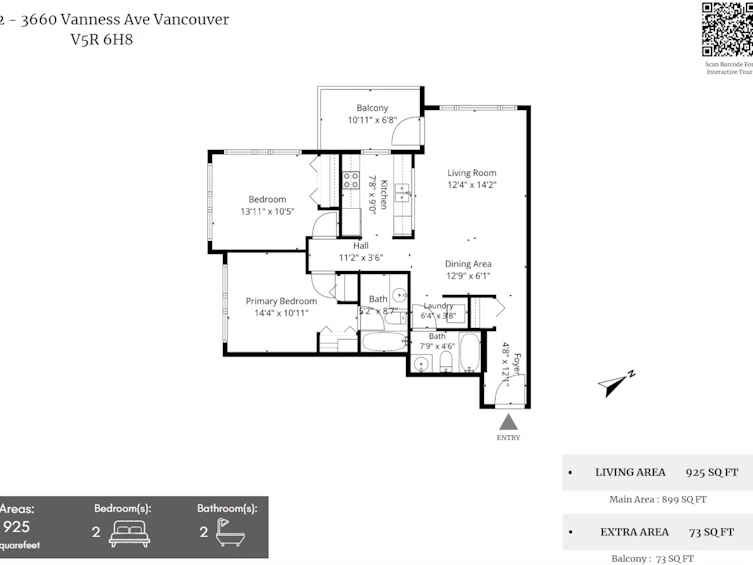 1202-3660 Vanness Avenue, Vancouver, BC, V5R 6H8 - 37