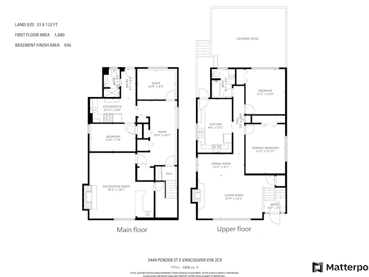 3449 E Pender Street, Vancouver, BC, V5K 2C9 - 8