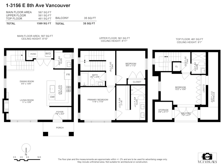 3156-1 E 8th Avenue, Vancouver, BC, V5M 1X6 - 31