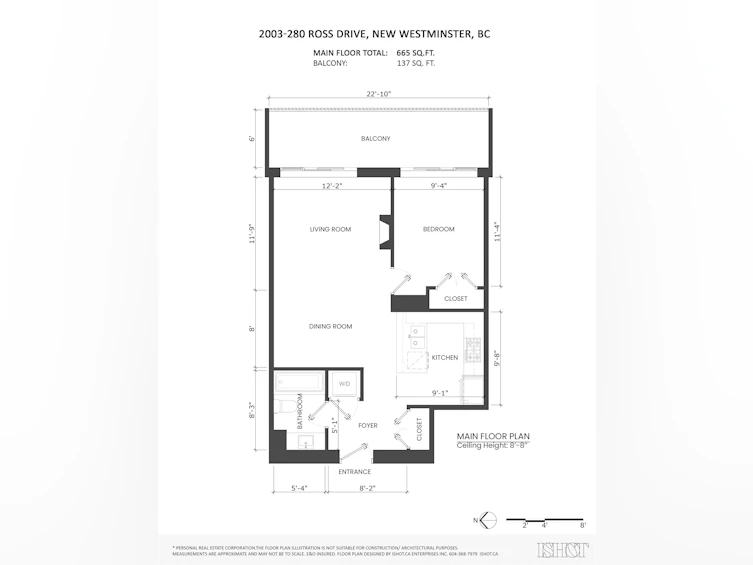 2003-280 Ross Drive, New Westminster, BC, V3L 0C2 - 30