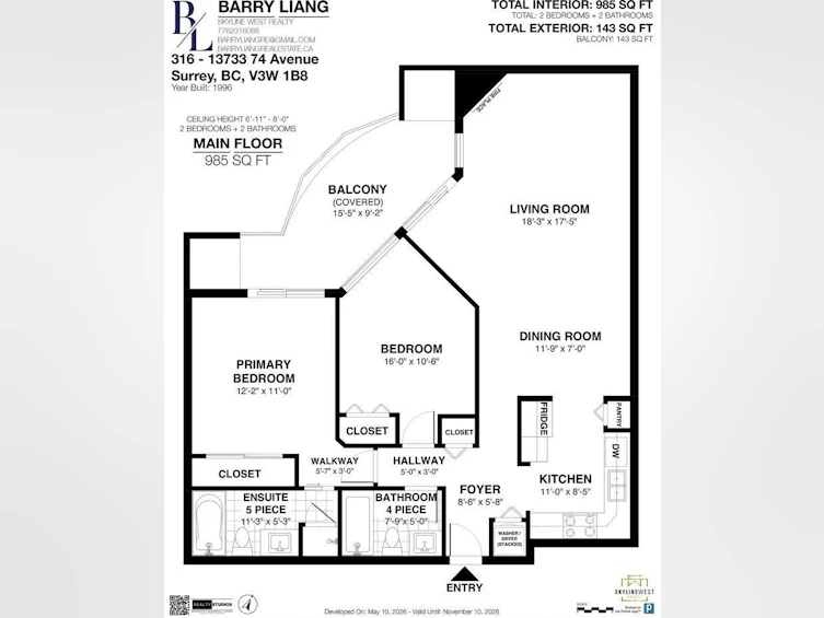 316-13733 74 Avenue, Surrey, BC, V3W 1B8 - 32