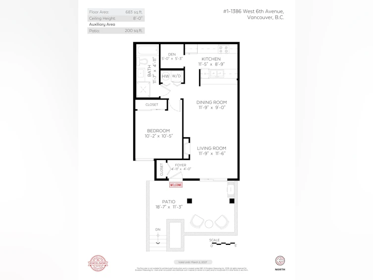 1-1386 W 6th Avenue, Vancouver, BC, V6H 1A7 - 33