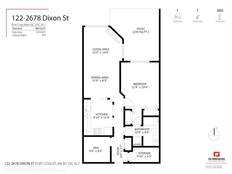 122-2678 Dixon Street, Port Coquitlam, BC, V3C 6L7 - 24