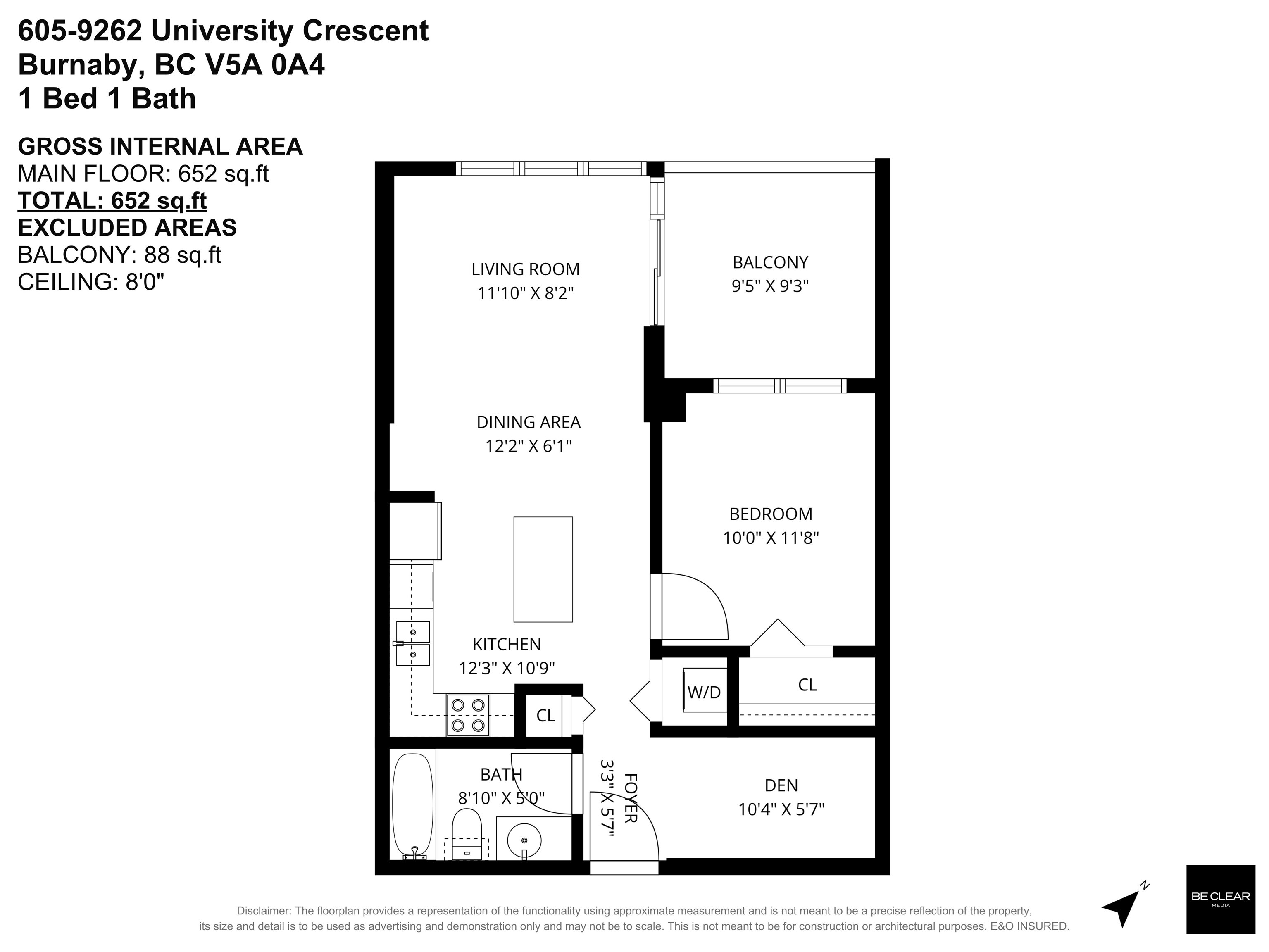 605-9262 University Crescent, Burnaby, BC, V5A 0A4 - 34