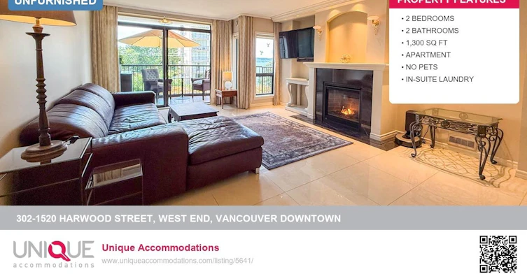 302-1520 Harwood, Vancouver, BC, V6G 1X9