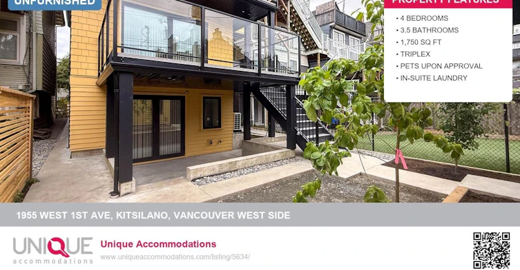 1955 W 1st Avenue, Vancouver, BC, V6J 1G7