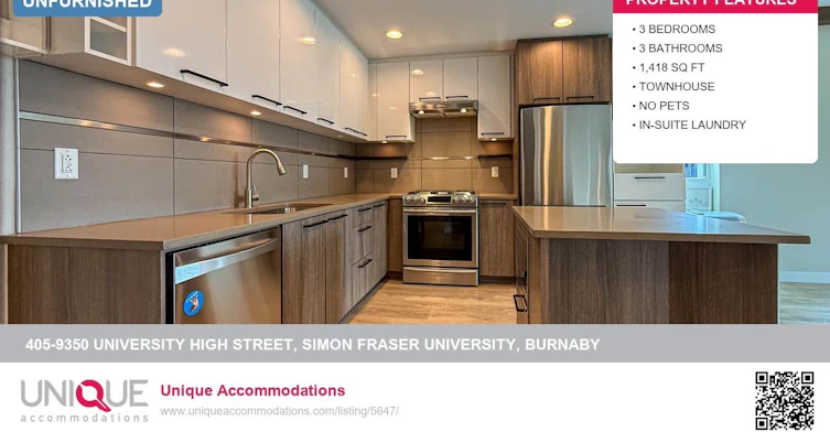 405-9350 University High Street, Burnaby, BC, V5A 0B6