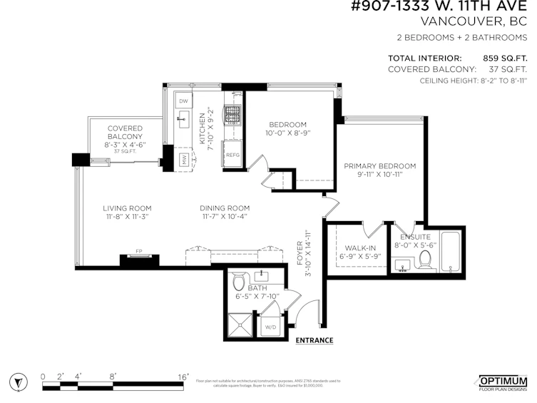 907-1333 W 11th Avenue, Vancouver, BC, V6H 0A4 - 26