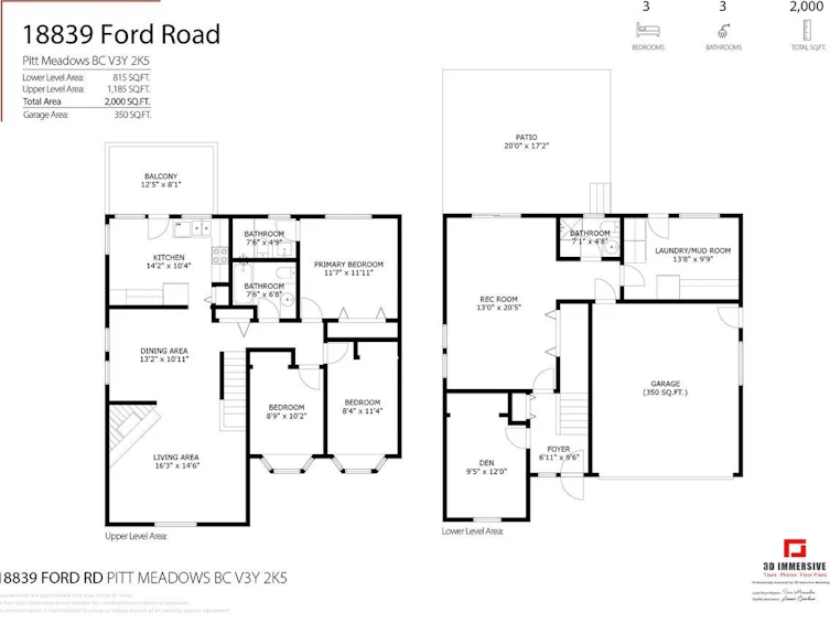 18839 Ford Road, Pitt Meadows, BC, V3Y 2K5 - 2