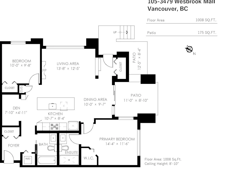 105-3479 Wesbrook Mall, Vancouver, BC, V6S 0B7 - 27