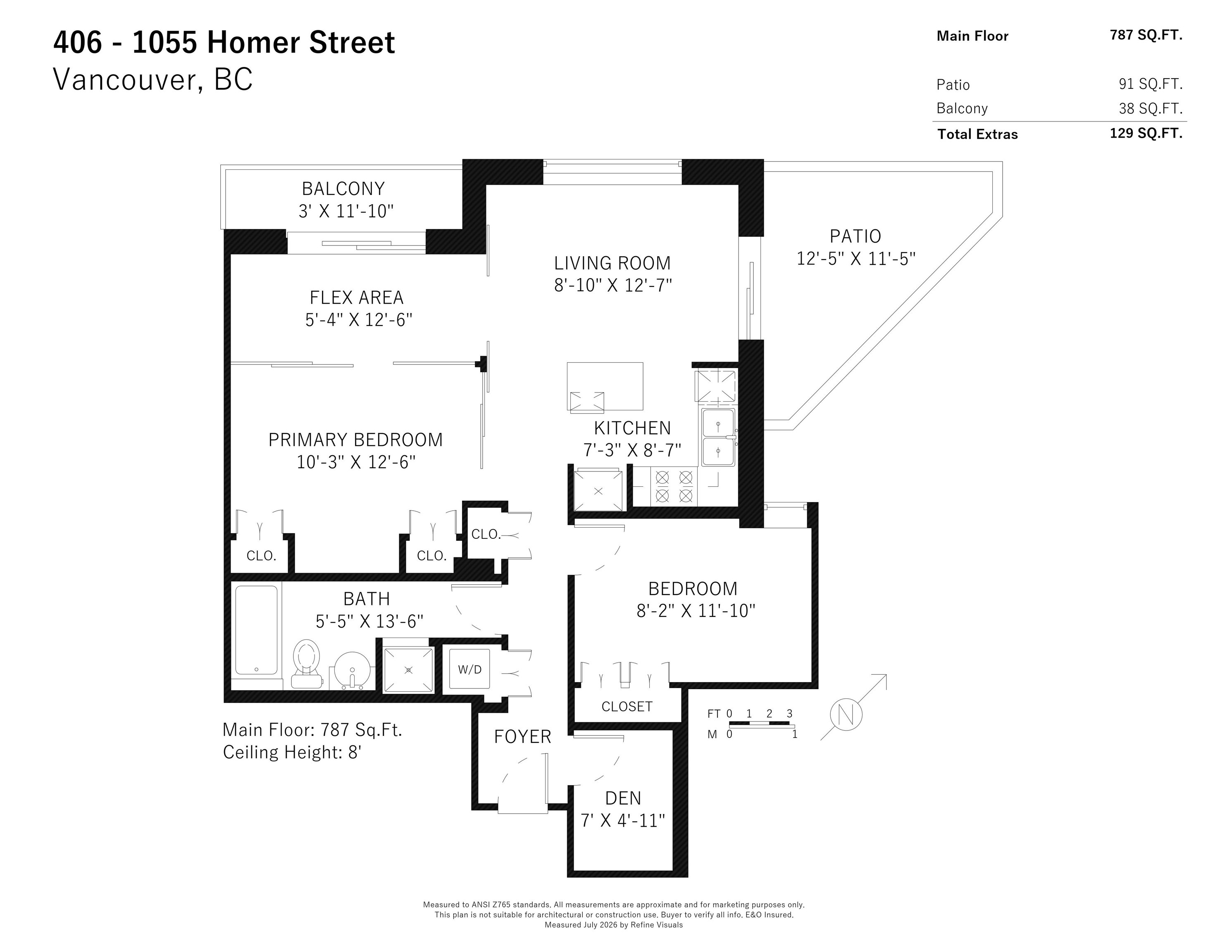 406-1055 Homer Street, Vancouver, BC, V6B 1G3 - 32