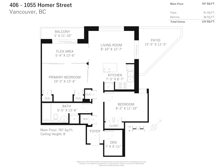 406-1055 Homer Street, Vancouver, BC, V6B 1G3 - 32