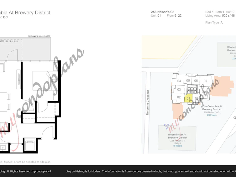 1301-258 Nelson's Court, New Westminster, BC, V3L 0J9 - 34