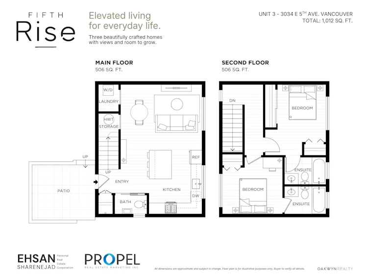 3-3034 E 5th Avenue, Vancouver, BC, V5M 1N8 - 3