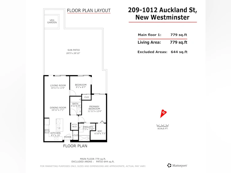 209-1012 Auckland Street, New Westminster, BC, V3M 0M3 - 32