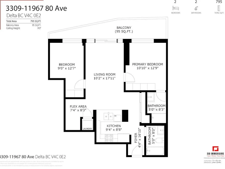3309-11967 80 Avenue, Delta, BC, V4C 0E2 - 36